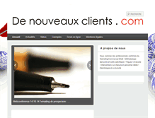 Tablet Screenshot of de-nouveaux-clients.com